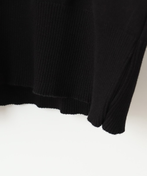 gicipi（ジチピ）の「[GICIPI/ジチピ] LUPO クルーネックコットンニットソー（ニット/セーター・レディース・ブラック系その他/ホワイト/ブラック/グレー系その他・5/4）」の14枚目の写真