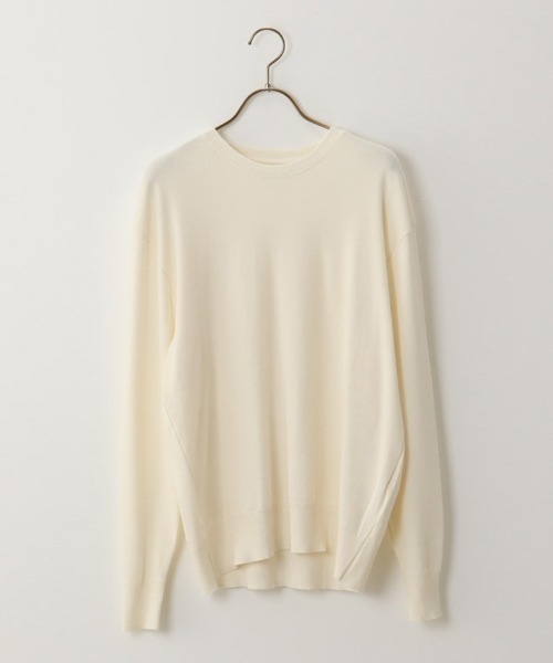 gicipi（ジチピ）の「[GICIPI/ジチピ] LUPO クルーネックコットンニットソー（ニット/セーター・レディース・ブラック系その他/ホワイト/ブラック/グレー系その他・5/4）」の20枚目の写真