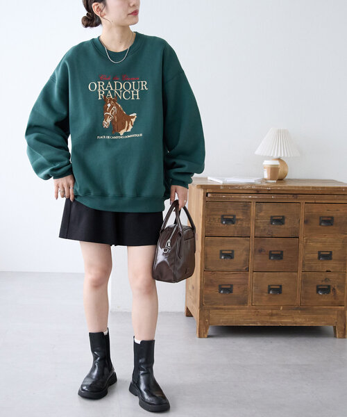 DISCOAT（ディスコート）の「【ユニセックス/WEB限定】CHEVAL刺繍