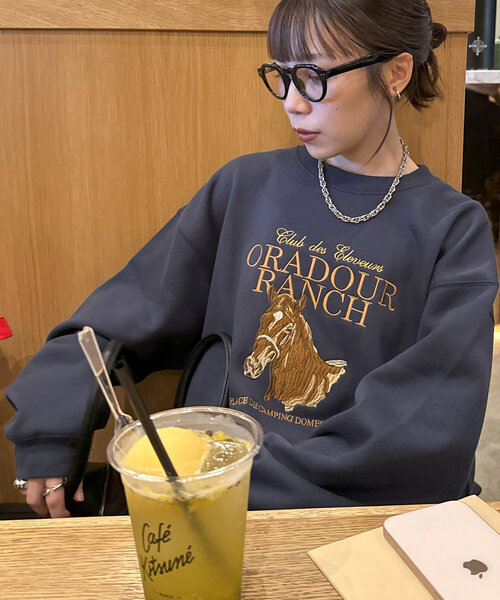 DISCOAT（ディスコート）の「【ユニセックス/WEB限定】CHEVAL刺繍