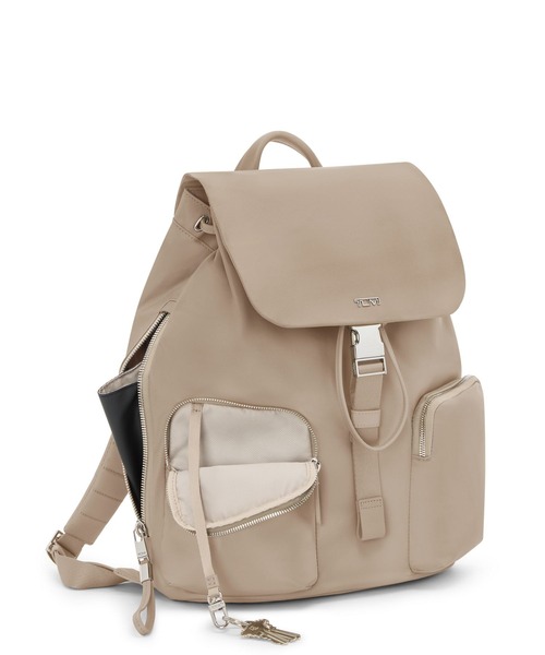 TUMI(トゥミ)の「VOYAGEUR 「ラムゼイ」バックパック(A4/PC14インチまで対応)(バックパック/リュック・レディース・ブラック×グレー・FREE)」の6枚目の写真