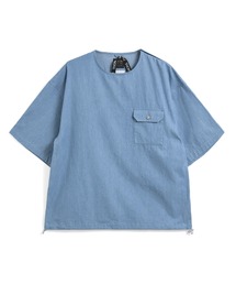 TAION（タイオン）の「【TAION(タイオン)】〈ユニセックス〉ノンダウン ミリタリー ハーフスリーブカットソー（Tシャツ/カットソー）」