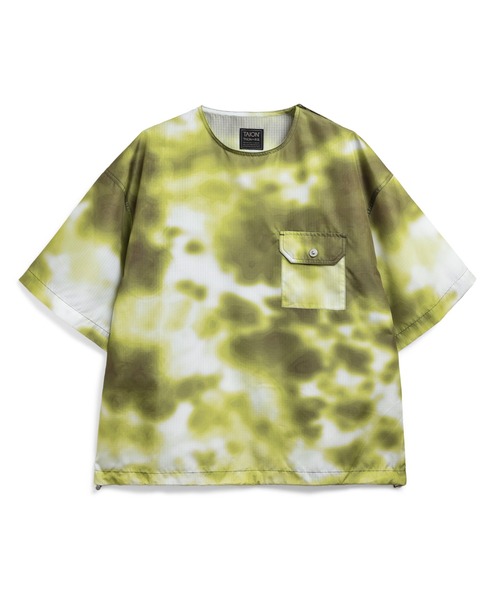 TAION(タイオン)の「【TAION(タイオン)】〈ユニセックス〉ノンダウン ミリタリー ハーフスリーブカットソー(Tシャツ/カットソー・メンズ・ブラック/オフホワイト/ライトブラウン/オリーブ/クリーム/グリーン系その他7/ダークオリーブ/ダークネイビー/チャコールグレー/ダークグリーン系/その他3/ダークグリーン・XL/L/XS/M/S)」の9枚目の写真