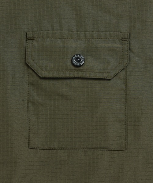 TAION(タイオン)の「【TAION(タイオン)】〈ユニセックス〉ノンダウン ミリタリー ハーフスリーブカットソー(Tシャツ/カットソー・メンズ・ブラック/オフホワイト/ライトブラウン/オリーブ/クリーム/グリーン系その他7/ダークオリーブ/ダークネイビー/チャコールグレー/ダークグリーン系/その他3/ダークグリーン・XL/L/XS/M/S)」の17枚目の写真