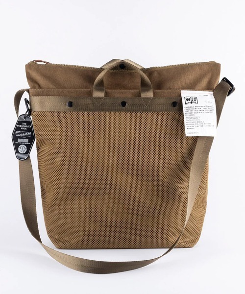 WEEKEND(ER)（ウィークエンダー）の「WEEKEND(ER) ウィークエンダー MESH&TOTE BAG（ショルダーバッグ・メンズ・ベージュ/ブラック/グレー・FREE）」の9枚目の写真