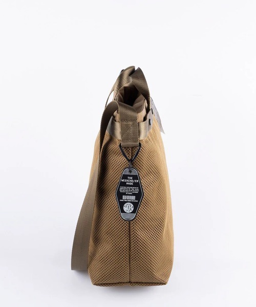 WEEKEND(ER)（ウィークエンダー）の「WEEKEND(ER) ウィークエンダー MESH&TOTE BAG（ショルダーバッグ・メンズ・ベージュ/ブラック/グレー・FREE）」の10枚目の写真