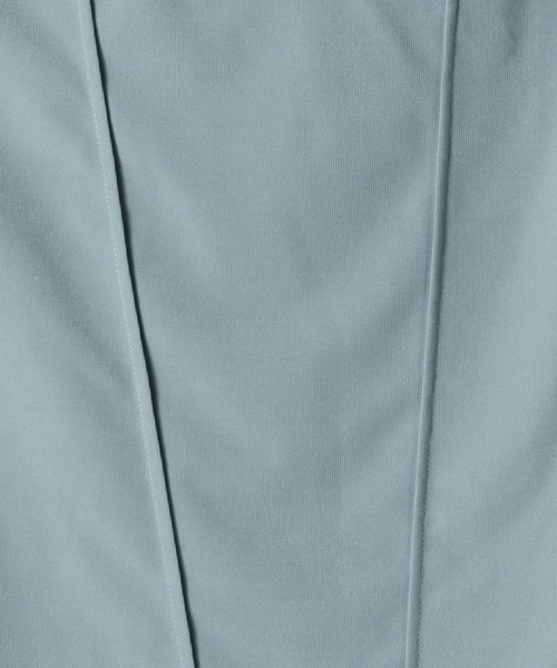 mysty woman（ミスティウーマン）の「キリカエ2WAYインナープルオーバー　200749（Tシャツ/カットソー・レディース・グレイッシュブルー/ブラック/グレイッシュベージュ・FREE）」の18枚目の写真