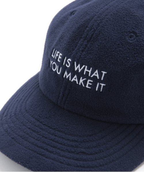 GLAZOS（グラソス）の「【大人向けサイズあり】フリース6パネルスナップバックキャップ（キャップ・キッズ・ブラック/ブルー/オレンジ/ネイビー・フリー）」の12枚目の写真