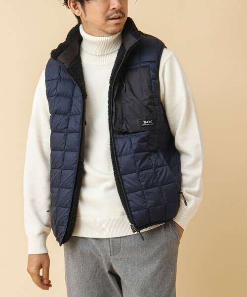 セール】【TAION/タイオン】《配色別注》リバーシブル ボア×ダウン