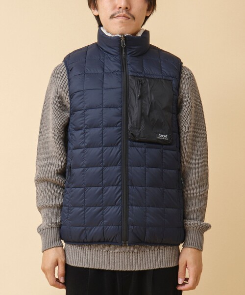 セール】【TAION/タイオン】《配色別注》リバーシブル ボア×ダウン