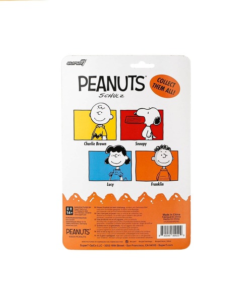 Super7 PEANUTS スーパー7 ピーナッツ リアクションフィギア W07