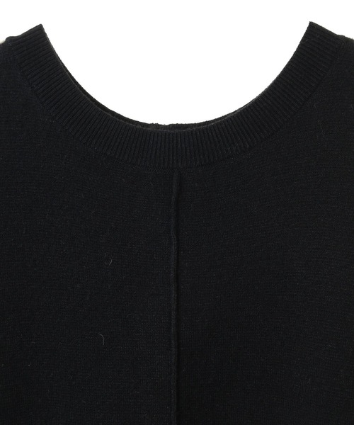 CRAFT STANDARD BOUTIQUE（クラフトスタンダードブティック）の「とてもちライン入りニットワンピース（ワンピース・レディース・グリーン/アイボリー/ブラック・FREE）」の14枚目の写真