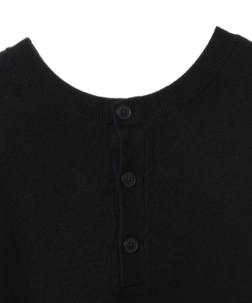 CRAFT STANDARD BOUTIQUE（クラフトスタンダードブティック）の「とてもちライン入りニットワンピース（ワンピース・レディース・グリーン/アイボリー/ブラック・FREE）」の15枚目の写真