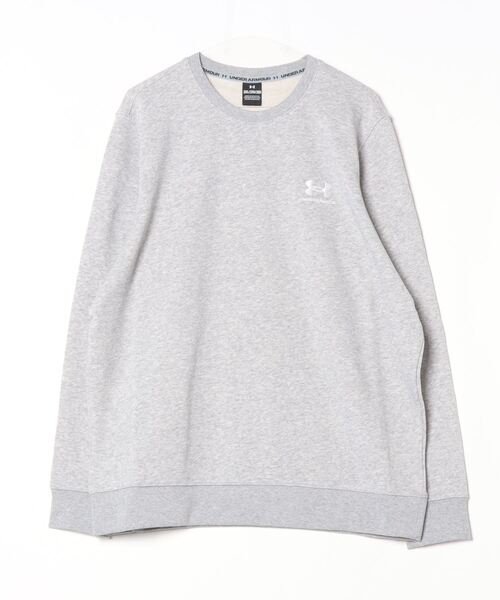 UNDER ARMOUR(アンダーアーマー)の「アンダーアーマー UAエッセンシャルテリー クルー(スウェット・メンズ・ライトグレー/ブラック・M/L/LL/S/3L)」の2枚目の写真