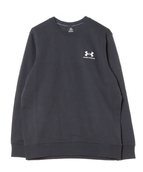 UNDER ARMOUR(アンダーアーマー)の「アンダーアーマー UAエッセンシャルテリー クルー(スウェット・メンズ・ライトグレー/ブラック・M/L/LL/S/3L)」の1枚目の写真