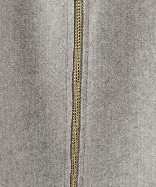 ITS'DEMO（イッツデモ）の「◆【ジャージー素材／ストレッチ性あり】裏リブミディ丈フードコート（その他アウター・レディース・グレー/アイボリー/ブラウン系/ネイビー・00）」の13枚目の写真