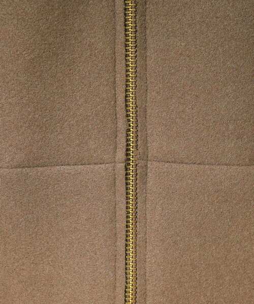 ITS'DEMO（イッツデモ）の「◆【ジャージー素材／ストレッチ性あり】裏リブミディ丈フードコート（その他アウター・レディース・グレー/アイボリー/ブラウン系/ネイビー・00）」の17枚目の写真