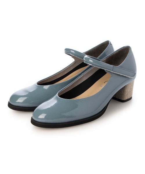 ラウンドトゥストラップパンプス（パンプス）｜D'ICI（ディッシィ）の