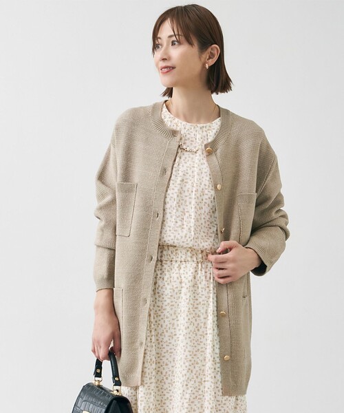 ロングワンピース パーティー 9号 焦茶 プリーツ ポリエステル100% 