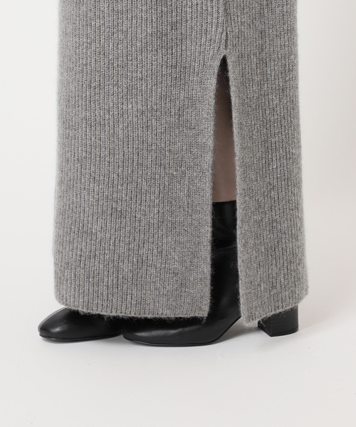 CITYSHOP（シティーショップ）の「ZIP UP KNIT DRESS：ワンピース