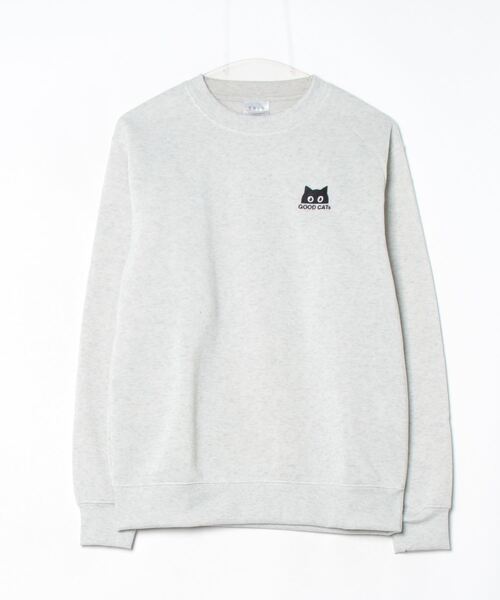 FUNALIVE（ファンアライブ）の「ワンポイント刺繍裏起毛トレーナー（スウェット・メンズ・ブラック/スモークピンク/ブラック系その他2/ブラック系その他3/グレー/ホワイト系その他2/ネイビー/スミクロ/ホワイト/ブルーパープル/ホワイト系その他3/ダークネイビー/モカ/ブラック系その他4/ホワイト系その他4/ブルー/ブラック系その他6/ブラック系その他5/ネイビー系/ライトブラウン/ホワイト系その他5/ホワイト系その他6/サックスブルー/ピンク系その他/ブラック系その他7/ネイビー系1/杢グレー/ブラウン系/オフホワイト/ネイビー系2/ブラック系1/エメラルド/ブラック系3/バーガンディー/ホワイト系4/ダークグリーン系1/ダークグリーン系2/ブラック系2/ブラック系4/ブラック系その他/ホワイト系3/グレイッシュベージュ/グレー系2/ホワイト系その他7/ブラック系5/ホワイト系1/ブラック系6/グレー系4/ホワイト系2/ブラック系7/ブラック系8/ブラック系9/ピンク系3/ピンク系4/ベージュ系1・M/L/LL）」の8枚目の写真