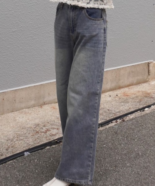gossara(ゴサラ)の「5ポケワイドパンツ(デニムパンツ・レディース・ライトブルー/ブルー系その他・SMALL/MEDIUM)」の18枚目の写真