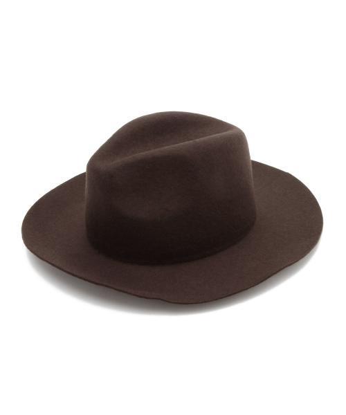 Ray BEAMS（レイビームス）の「Ctrl freak / 中折れ つば広 ハット（ハット・レディース・ブラック/ベージュ/ブラウン・ONE SIZE）」の5枚目の写真