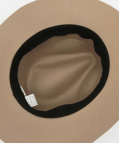Ray BEAMS（レイビームス）の「Ctrl freak / 中折れ つば広 ハット（ハット・レディース・ブラック/ベージュ/ブラウン・ONE SIZE）」の13枚目の写真