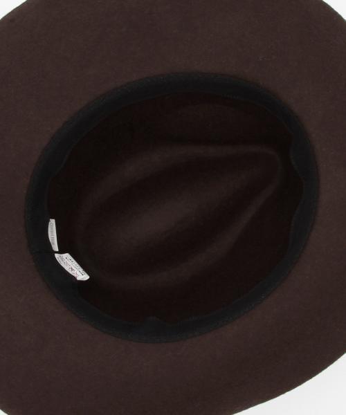 Ray BEAMS（レイビームス）の「Ctrl freak / 中折れ つば広 ハット（ハット・レディース・ブラック/ベージュ/ブラウン・ONE SIZE）」の10枚目の写真