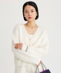BABYLONE | シャギーライトニットカーディガン(カーディガン/ボレロ)