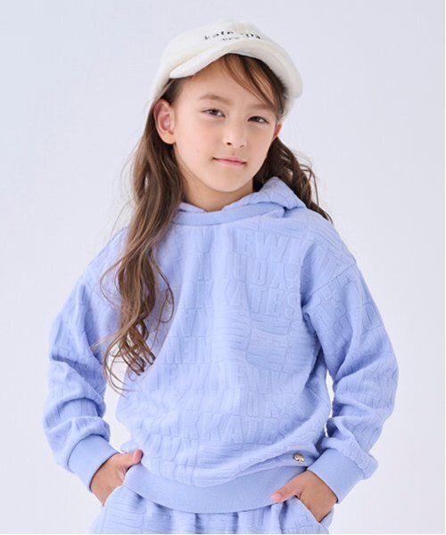 【セール】トドラー ロゴ総柄フーディ（パーカー）｜kate spade new york kids（ケイトスペードニューヨーク）