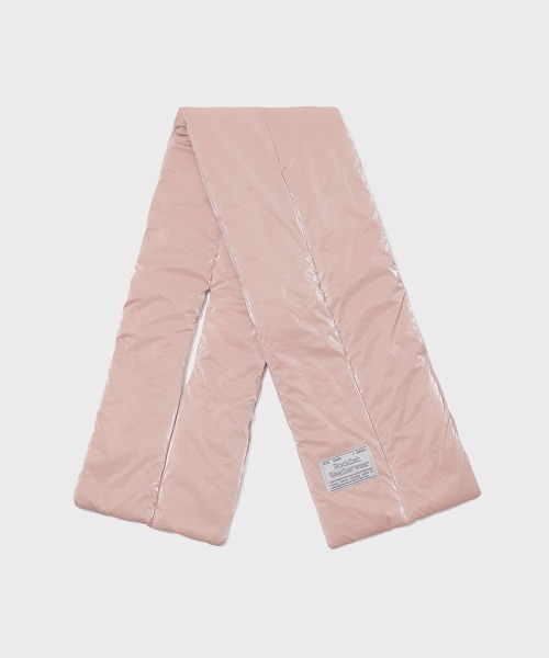 ROCKFISH WEATHERWEAR(ロックフィッシュウェザーウェア)の「PADDING MUFFLER(マフラー・レディース・ブラック/シルバー/ピンク/ベージュ・FREE)」の20枚目の写真