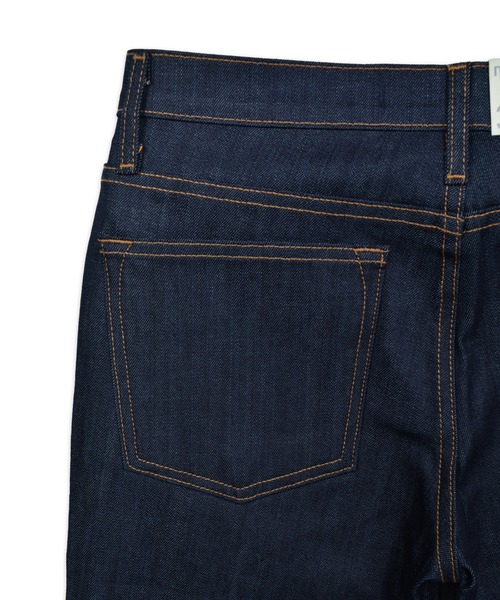 Import & Select(インポートアンドセレクト)の「【NEO BLUE】 インディゴデニム デニムパンツ スリムストレートデニム(デニムパンツ・メンズ・ダークインディゴブルー・34/32/30)」の7枚目の写真
