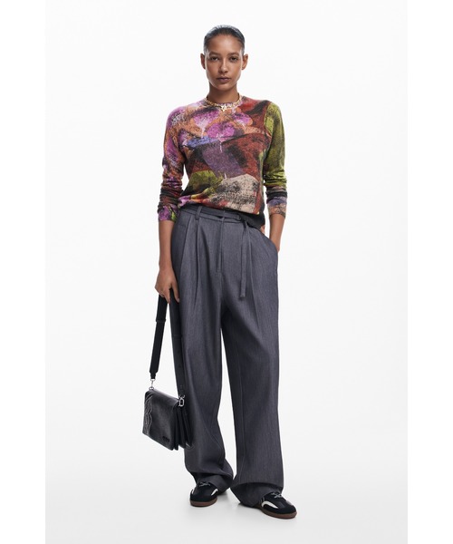 Desigual（デシグアル）の「蝶のショルダーバッグ（ボディバッグ/ウエストポーチ・レディース・ブラック・FREE）」の8枚目の写真