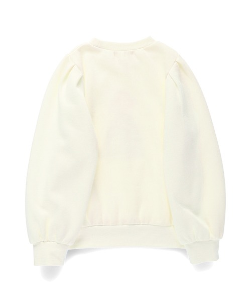 BRANSHES(ブランシェス)の「【DisneyCollection/ディズニーコレクション】裏起毛スパンコールトレーナー(スウェット・キッズ・アイボリー/ラベンダー/オフホワイト・120/110/90/100/130)」の19枚目の写真