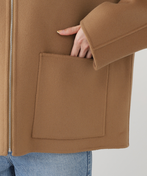 Plage R'IAM スタンドZIP コート　36サイズ Plage R'IAM スタンドZIP コート36サイズ