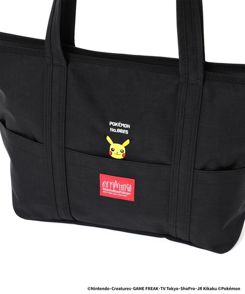 Manhattan Portage（マンハッタンポーテージ）の「Tompkins Tote Bag Pokemon Pikachu（トートバッグ・メンズ・ブラック・MEDIUM）」の7枚目の写真