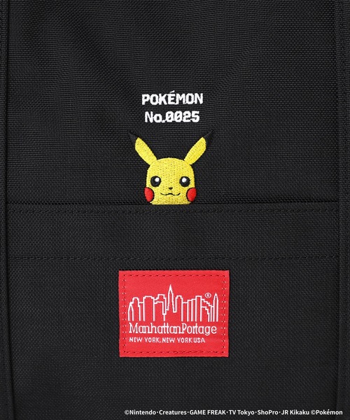 Manhattan Portage（マンハッタンポーテージ）の「Tompkins Tote Bag Pokemon Pikachu（トートバッグ・メンズ・ブラック・MEDIUM）」の11枚目の写真