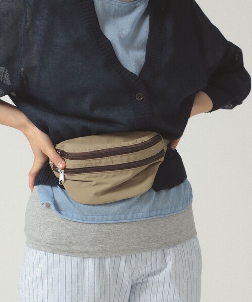 BEAMS BOY（ビームスボーイ）の「ウエスト パック（ボディバッグ/ウエストポーチ・レディース・ベージュ/ミント/レッド/ブラック・ONE SIZE）」の2枚目の写真