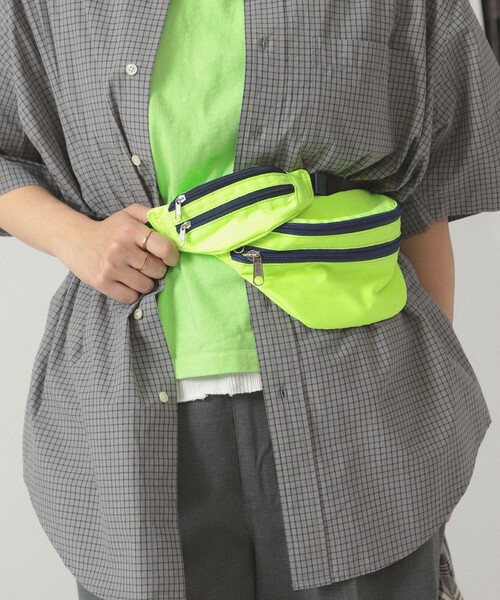 BEAMS BOY（ビームスボーイ）の「ウエスト パック（ボディバッグ/ウエストポーチ・レディース・ベージュ/ミント/レッド/ブラック・ONE SIZE）」の7枚目の写真