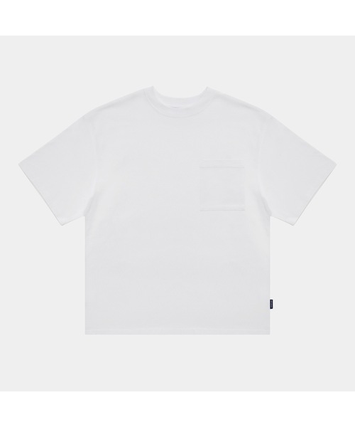 APPLEBUM(アップルバム)の「Ultra Heavyweight Pocket T-shirt(12oz)(Tシャツ/カットソー・メンズ・ブラック/ホワイト・LARGE/MEDIUM/XX-LARGE/X-LARGE)」の2枚目の写真