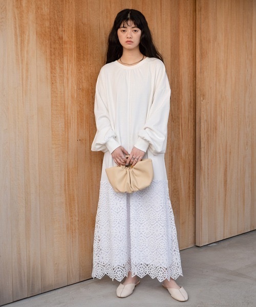 ヘムレーススウェットワンピース（ワンピース）｜Bab（バブ）