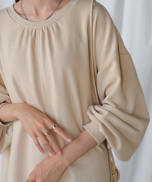 ヘムレーススウェットワンピース（ワンピース）｜Bab（バブ）