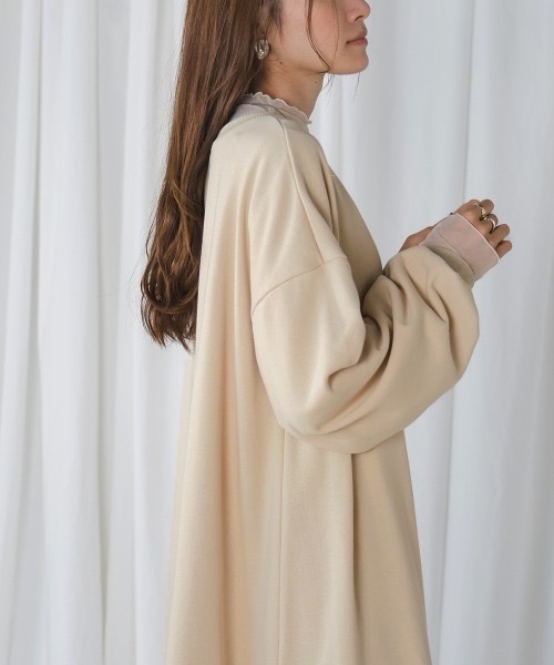 ヘムレーススウェットワンピース（ワンピース）｜Bab（バブ）