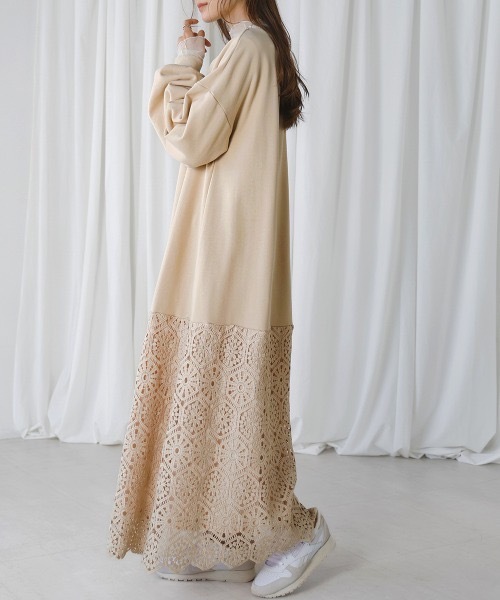 ヘムレーススウェットワンピース（ワンピース）｜Bab（バブ）