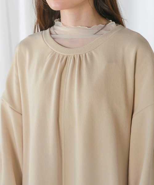 ヘムレーススウェットワンピース（ワンピース）｜Bab（バブ）