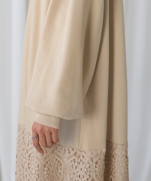 ヘムレーススウェットワンピース（ワンピース）｜Bab（バブ）