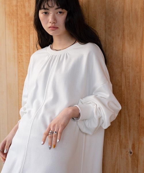 ヘムレーススウェットワンピース（ワンピース）｜Bab（バブ）