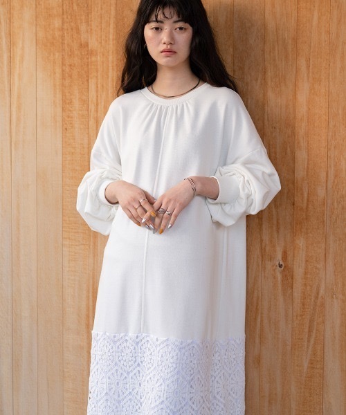 ヘムレーススウェットワンピース（ワンピース）｜Bab（バブ）