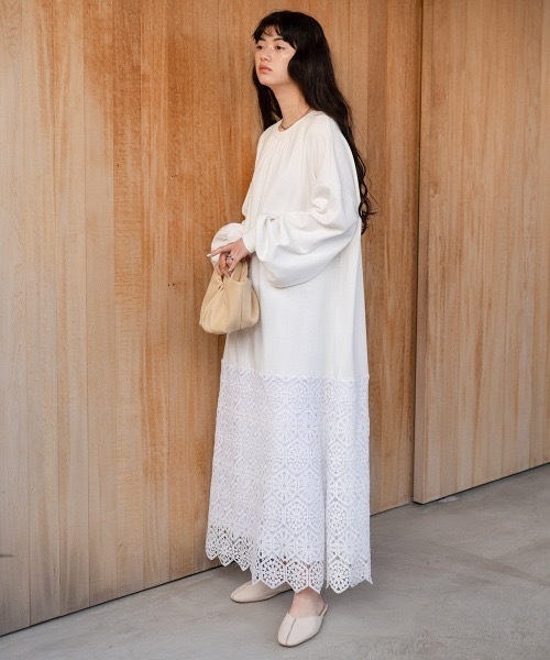 ヘムレーススウェットワンピース（ワンピース）｜Bab（バブ）